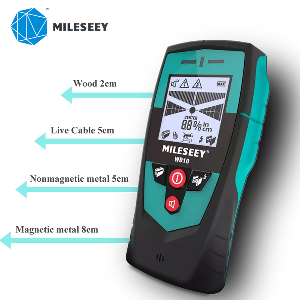 Детектор прихованої проводки Mileseey MD10 134 фото