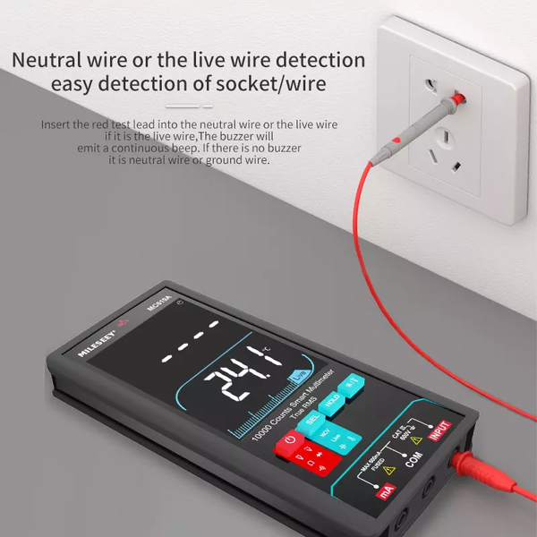 Мультиметр Mileseey MC619A 180 фото